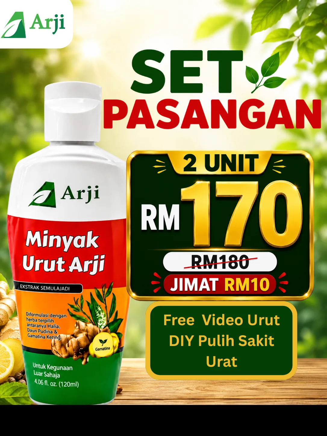 MINYAK ARJI (2 Unit)